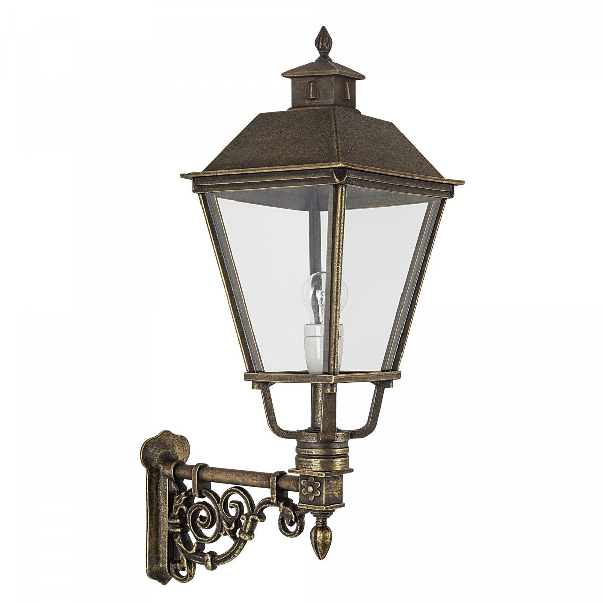 Wall light Katwijk L brass
