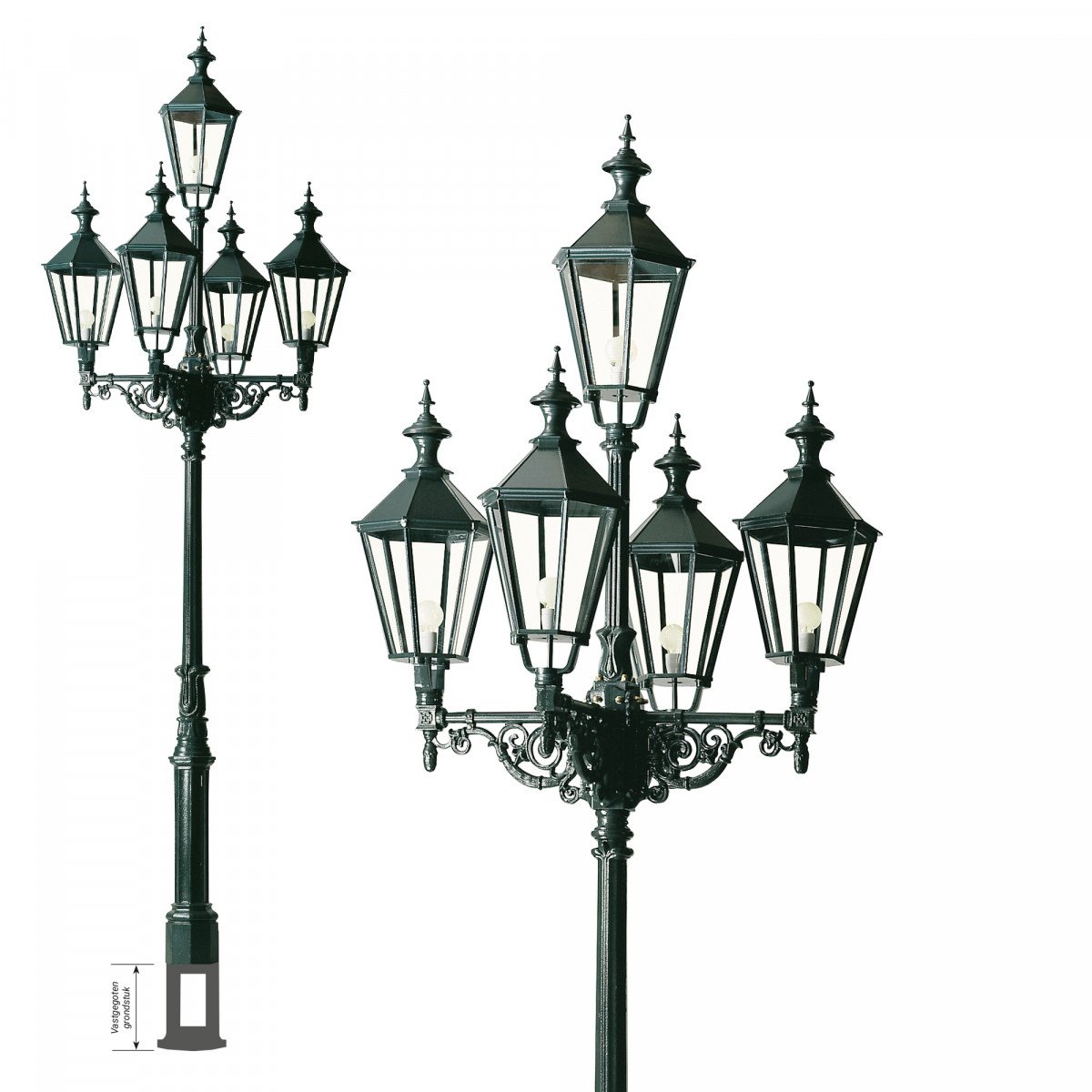 Lighting post London 5l