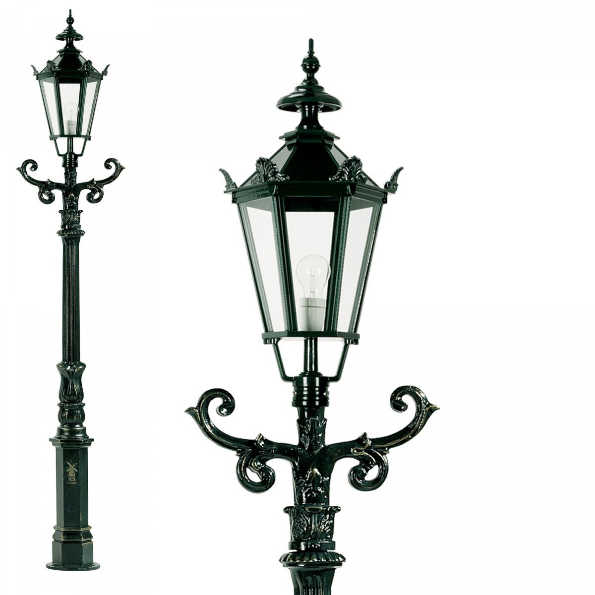 Lighting post Wormer