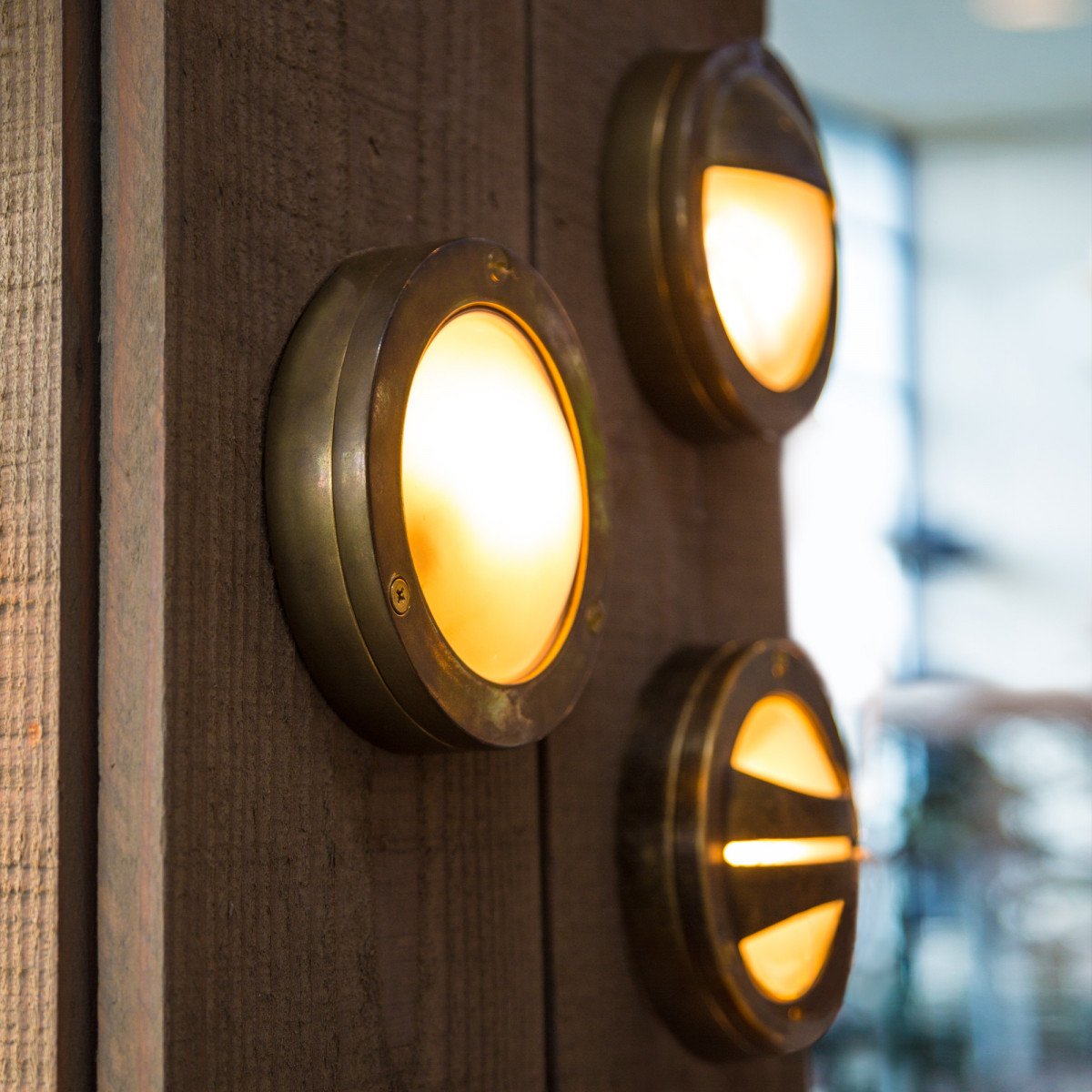 Wall light Pacific black brass