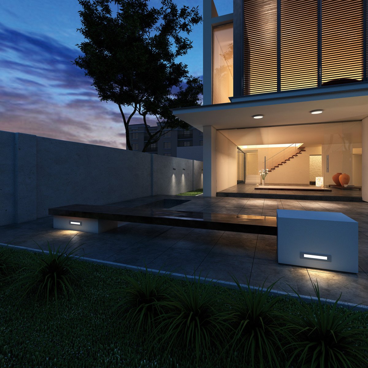 LED recessed Element 2 XS