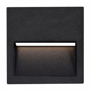 LED recessed wall light Section 1