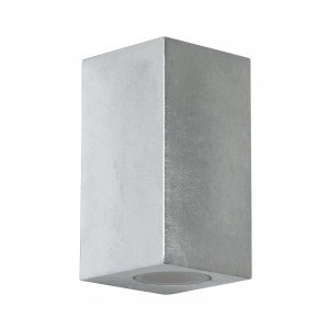 Levi up en downlighter in verzinkt uitvoering