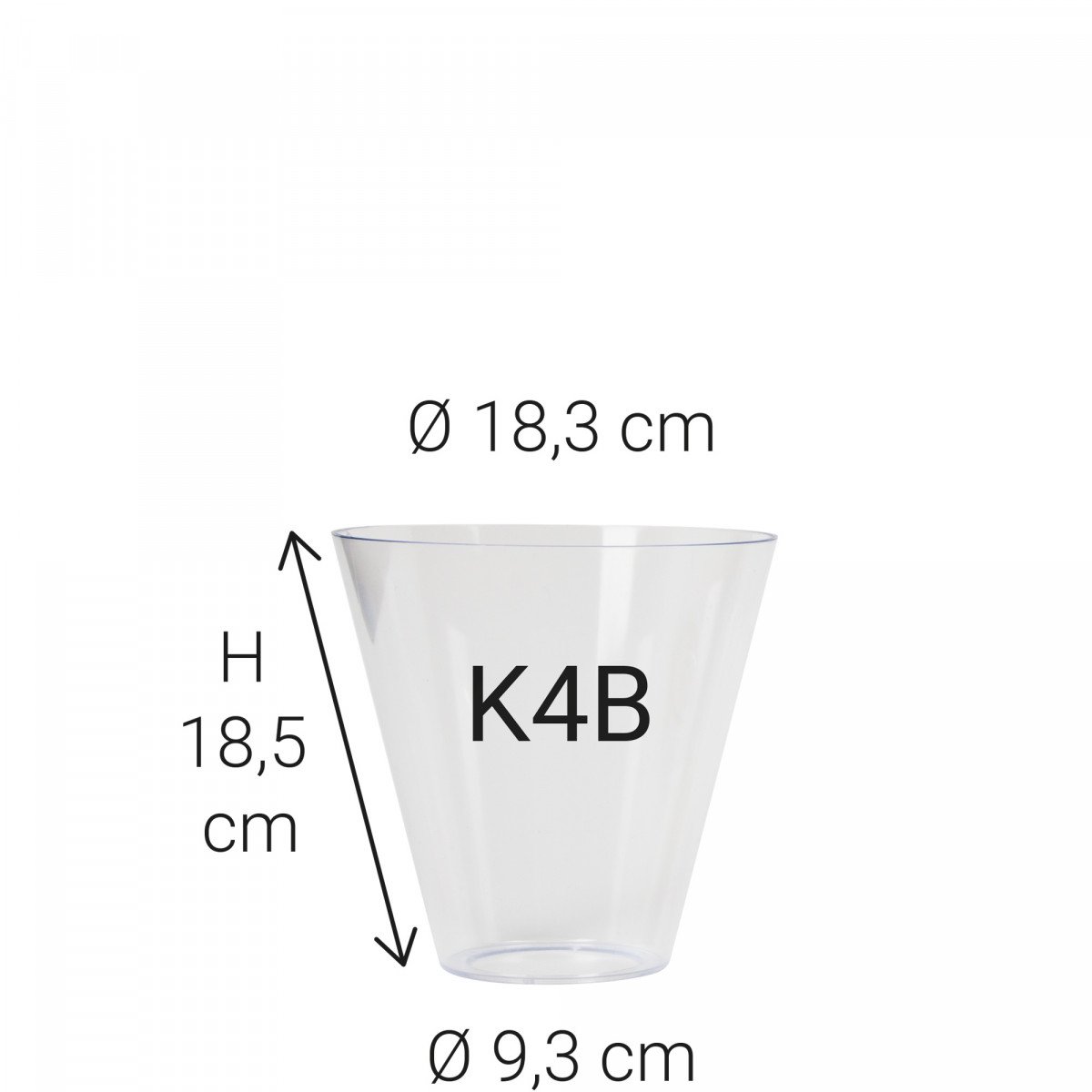 Acrylic glass Lens K4B Lantern