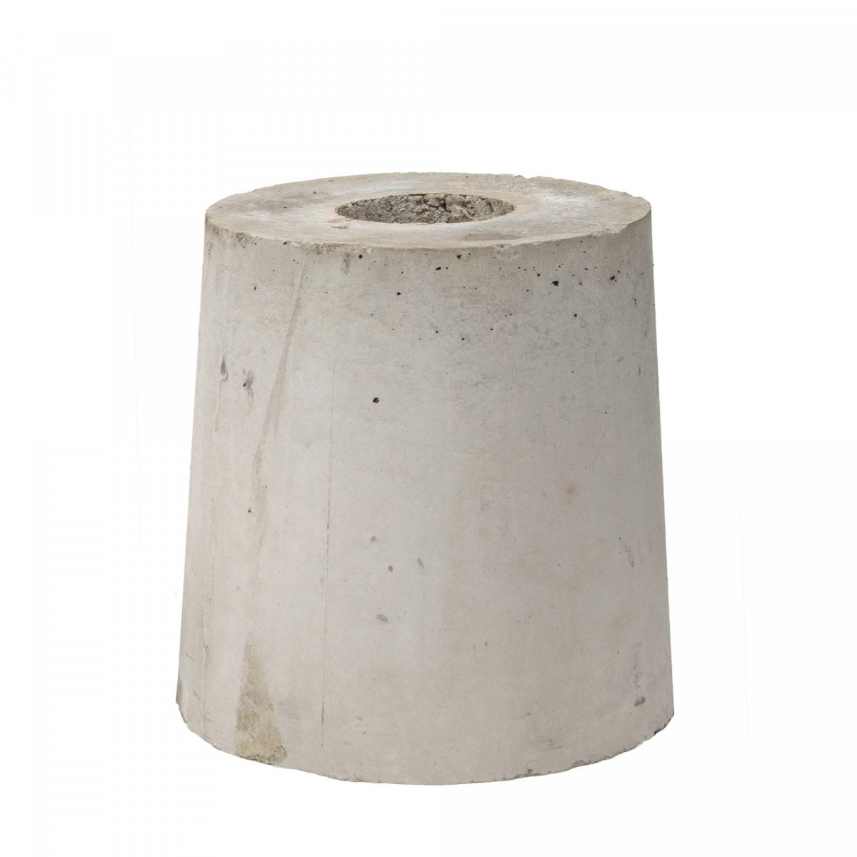 Pole base concrete small