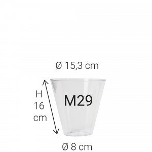 Plastic clear glazing M29 Plastic clear glazing M29