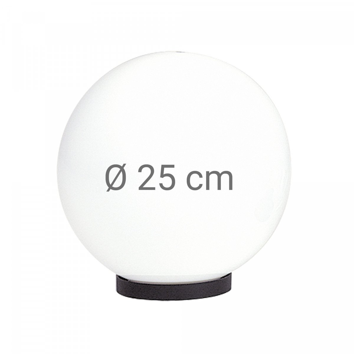 White globe 25