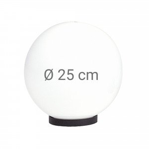 White globe 25 White globe 25