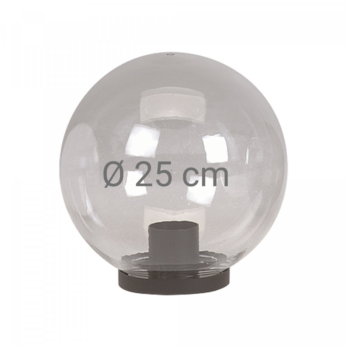 Clear globe 25