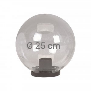 Clear globe 25 Clear globe 25