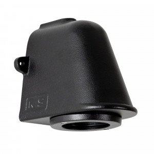 Wall downlight Offshore black