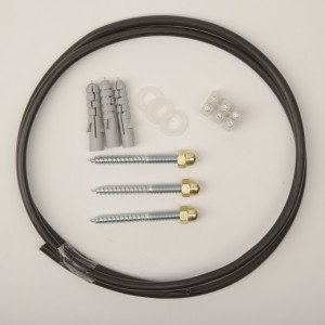 Wall light mounting set Wall light mounting set