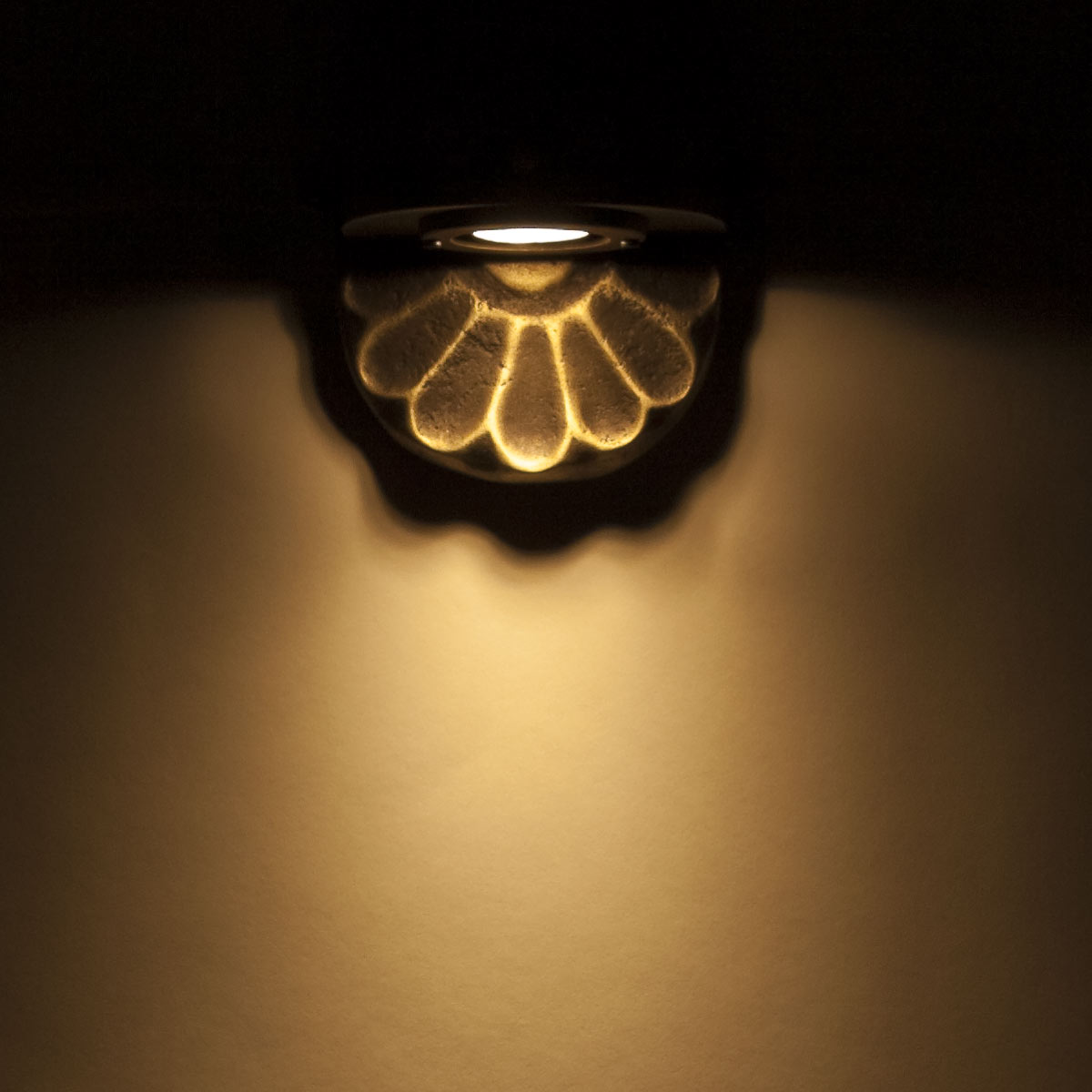 Wall light Tramonto brass