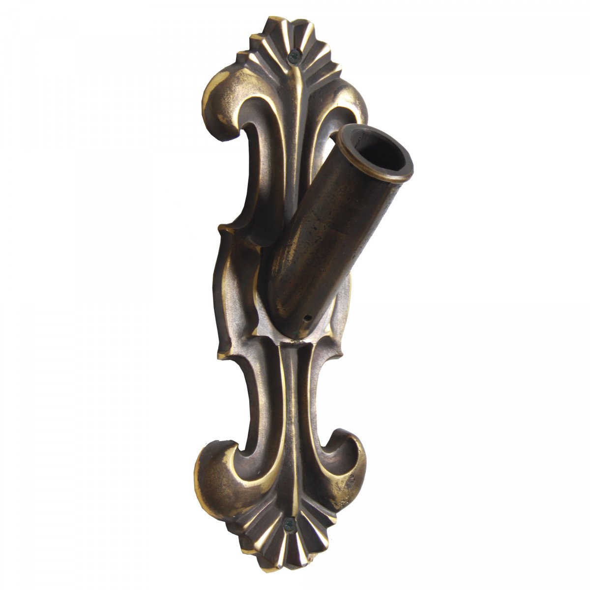 Flagpole bracket brass