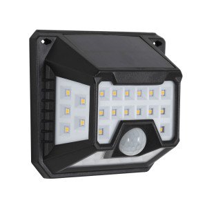 solys s led solar sensor lamp black solys s led solar sensor lamp black