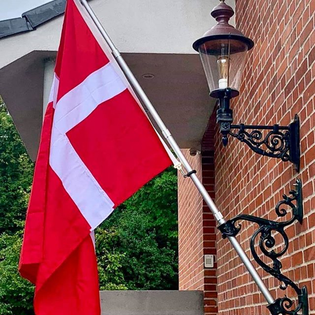 Craft Supplies & Tools Metal Wall Mount Flag holder