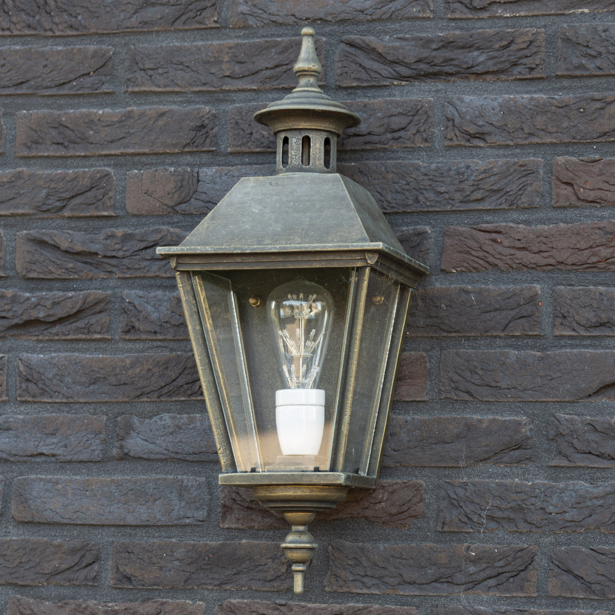 Brass Half lantern Oranjeburg 