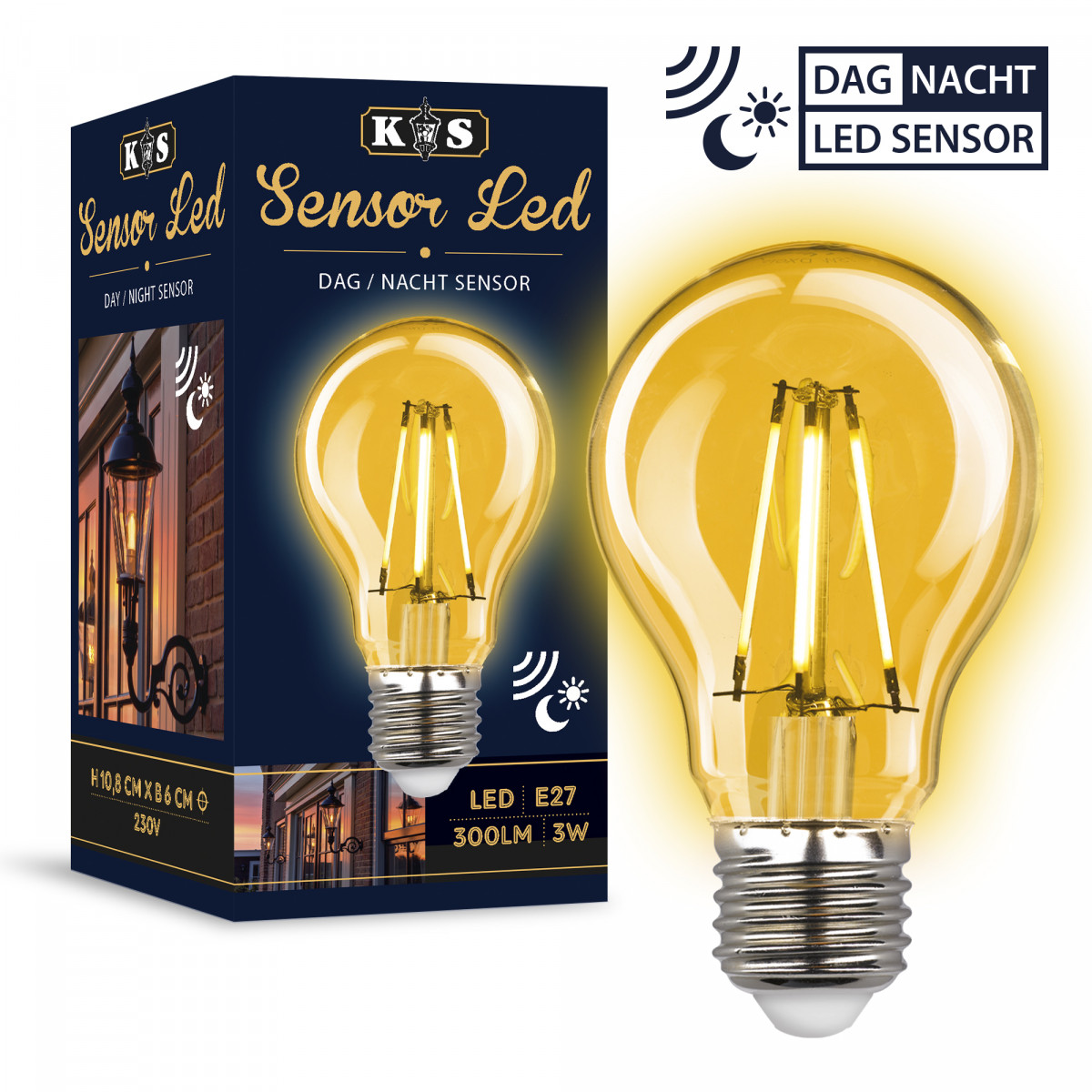 Sensor LED light source