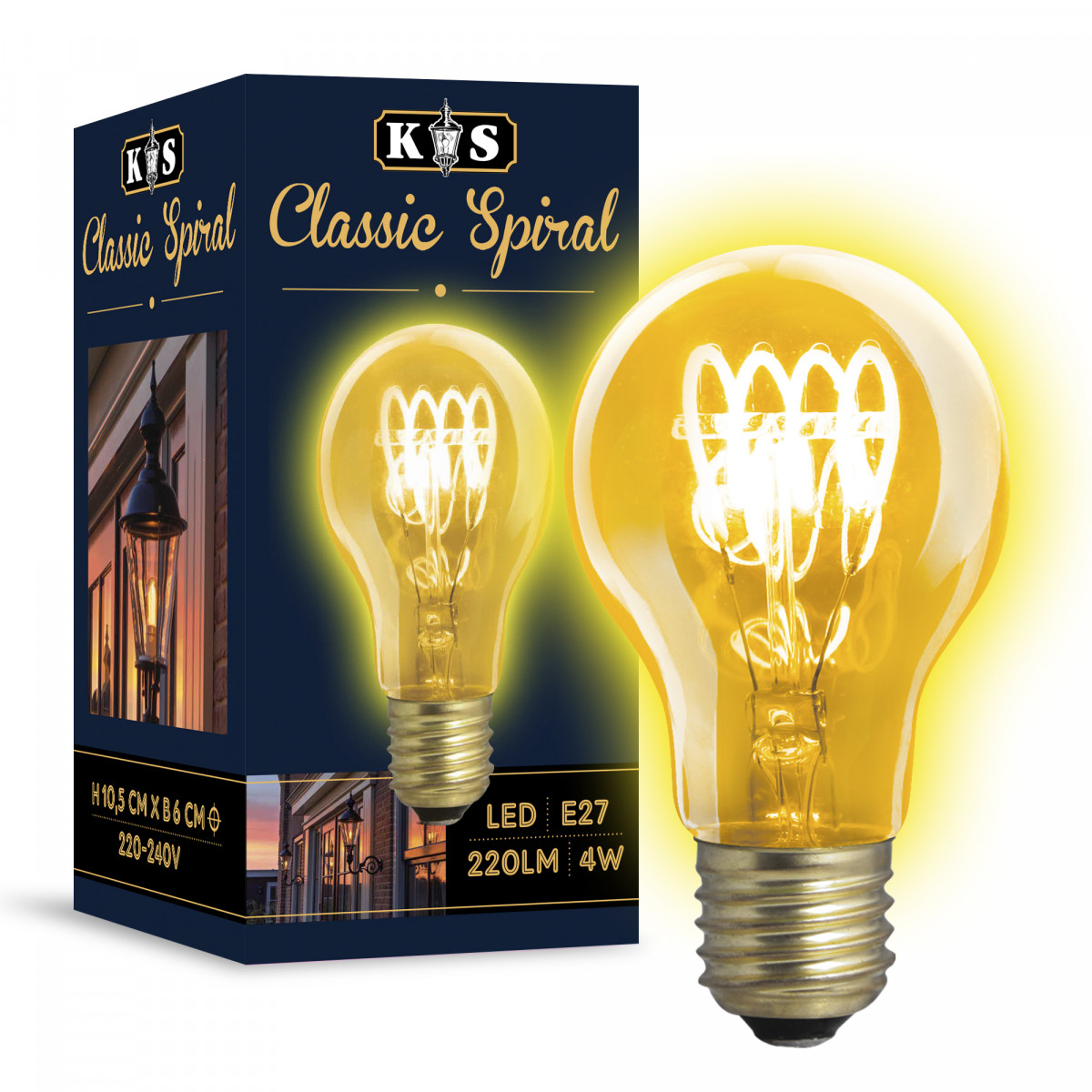Led Light bulb Classic Spiral 