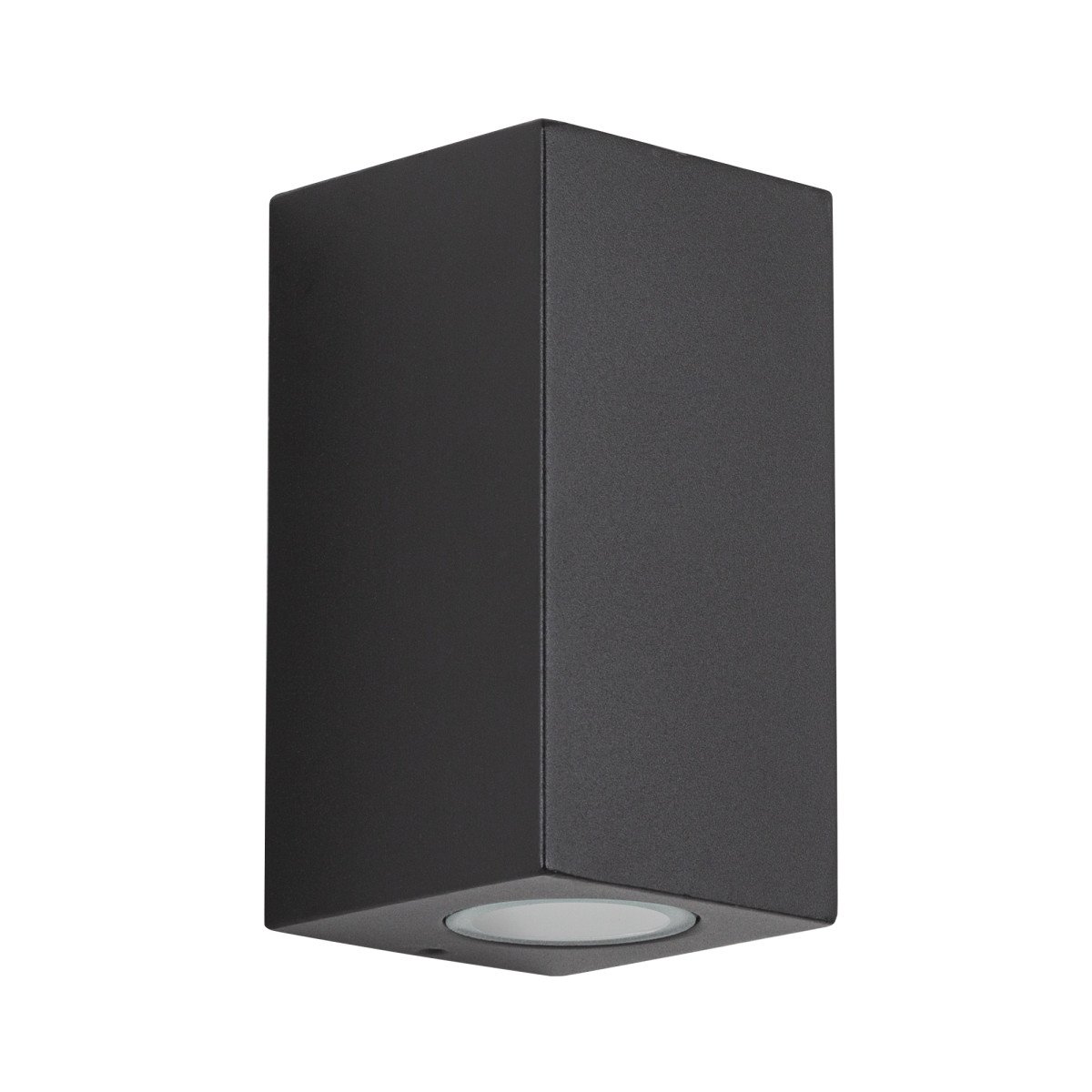 Levi up en downlighter in zwarte uitvoering