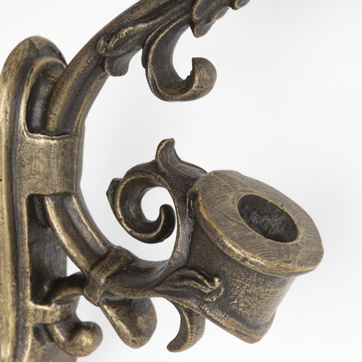 Wall mount flag holder brass Official site KS outdoor lighting company